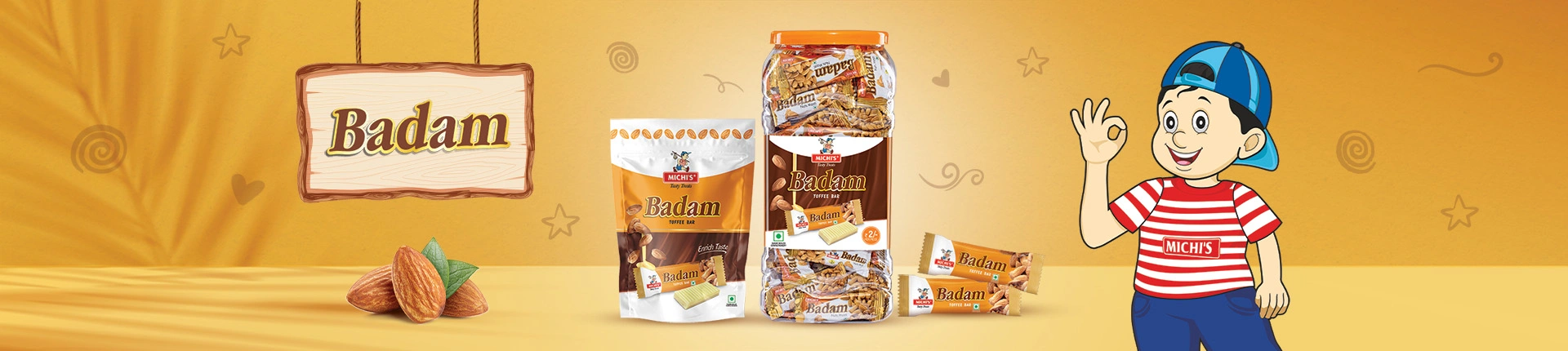 Badam Banner
